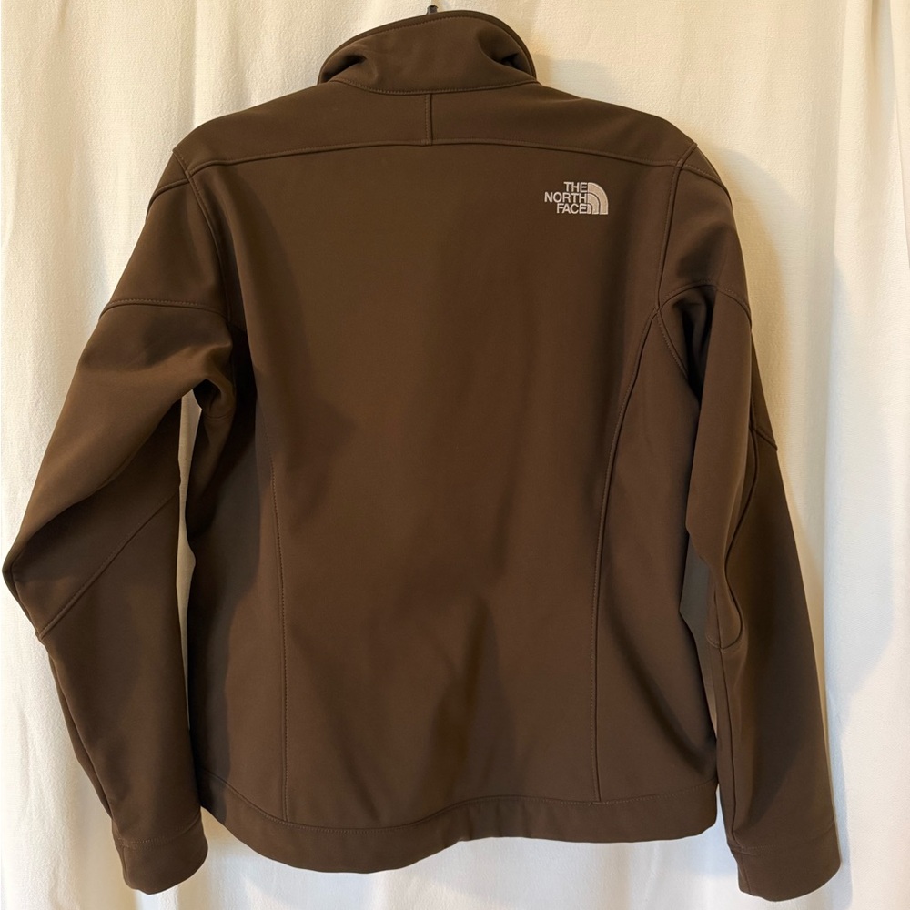 The North Face Dark Brown Softshell APEX Jacket